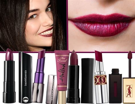 Trucco labbra: i migliori rossetti bordeaux per l'A/I 2014